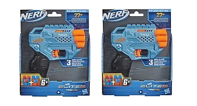 Buy NERF Elite 2.0 Trio SD-3 3-Barrel - Toy Guns - TWIN PACK - 1 Gun + 6 Darts • 10.99£
