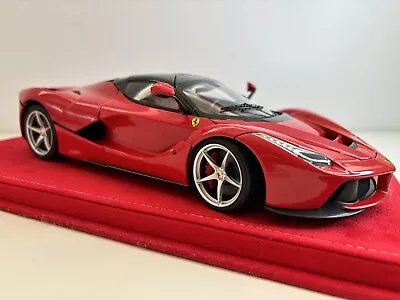 Buy 1:18 Hot Wheels Elite La Ferrari 2013. Beautiful Red. In Display Case From New! • 75£