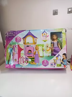 Buy Mattel Disney Princess Rapunzel's Tower Play Set Toys Damaged Box  • 29£