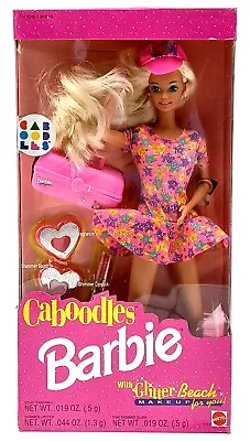 Buy Vintage 1992 Glitter Beach Caboodles Barbie Doll / Mattel 3157, NrfB • 86£