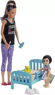 Buy Barbie - Babysitters Playsets Bedtime /Toys • 31.07£