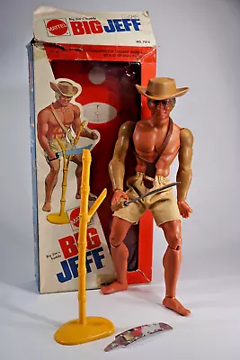 Buy Vintage 1970's Mattel Big Jim - Big Jeff Figure In Original Box • 86.32£