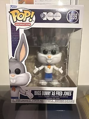 Buy Funko POP! Animation Bugs Bunny As Fred Looney Tunes #1239 Vinyl Figure New • 0.99£