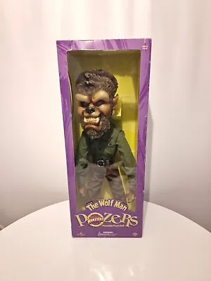 Buy Sideshow Collectibles Universal Monsters The Wolf Man  Pozers Poseable Doll 2001 • 300£