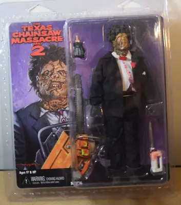 Buy NECA THE TEXAS CHAINSAW MASSACRE PART 2 LEATHERFACE 8  Action Figure V RARE • 70£