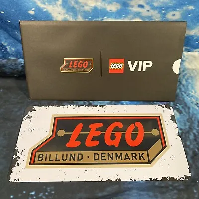 Buy Lego 5007016 Vip Limited Edition 1950's Retro Tin Poster Sign Denmark Billund • 12.99£