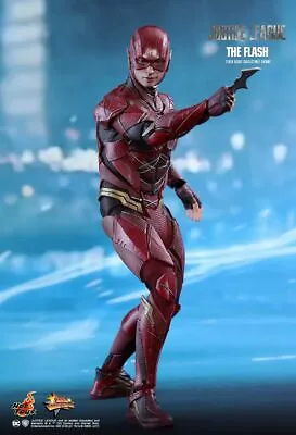 Buy Dpd Express Hot Toys 1/6 Justice League Mms448 The Flash Barry Allen 12  Figure • 499.99£