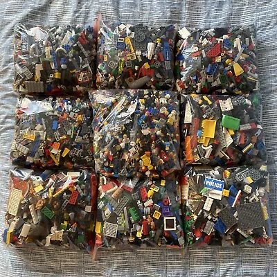 Buy Genuine LEGO 13Kg Bundle Job Lot 150+ Minifigures Mixed Bricks, Parts And Pieces • 199.99£
