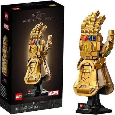 Buy LEGO 76191 Marvel Infinity Gauntlet Set, Collectible Thanos Glove With...  • 86.97£
