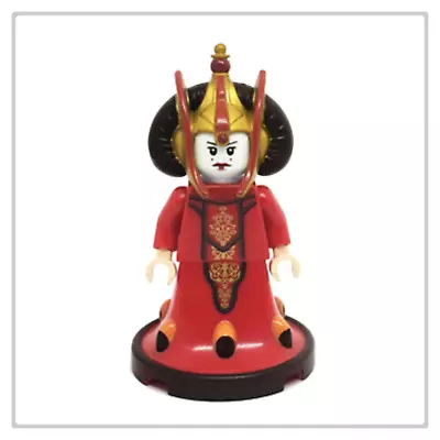 Buy Mini Figurine Star Wars LEGO Queen Amidala From Gungan Sub 9499 Set, Sw0387 • 137.65£