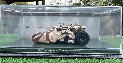 Buy Eaglemoss Batman DieCast Model -  Batman Begins Movie PROTOTYPE Batmobile #81 • 14.85£