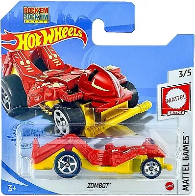 Buy Hot Wheels Mattel Games-2021 Car Robot Zombot No. 3/5 Scale 1/64 Die-cast Metal • 7.10£