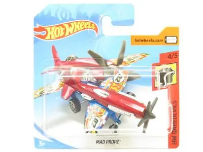 Buy Hotwheels Mad Propz HW Daredevils FRR89 Red Short Card 1 64 Scale Sealed New • 6.79£
