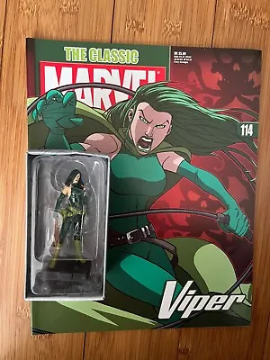 Buy The Classic Marvel Figurine Collection Issue 114 Viper Eaglemoss Figure & Mag • 12.99£