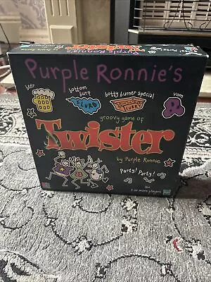 Buy Purple Ronnie's Groovy Game Twister 2001 Vintage Games Hasbro Complete • 8£
