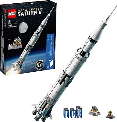 Buy LEGO 92176 - Ideas NASA Apollo Saturn V - New And Sealed (Retired) • 209.90£
