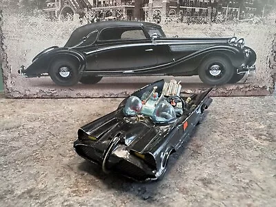 Buy Vintage Corgi Toys Batmobile Silver Hubs 267 • 38£