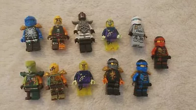 Buy 11pcs Lego Ninjago Minifigures Bundle • 1.70£