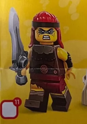 Buy LEGO Minifigures Series 25 (71045) - Fierce Barbarian Box Open But Never Built  • 3.49£