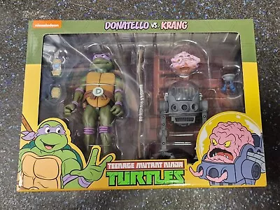 Buy UNOPENED Nickelodeon NECA TMNT Teenage Mutant Ninja Turtles Donatello Vs Krang  • 79.99£