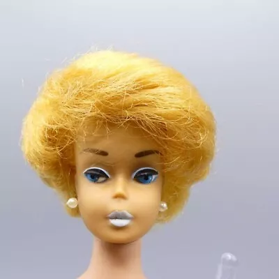 Buy Vintage Barbie Doll From 1963 Barbie Only Body Platinum Bubblecut • 107.40£