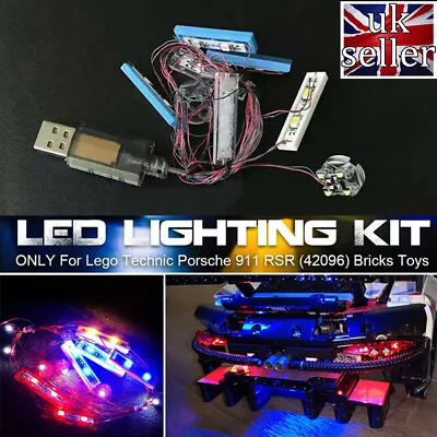Buy LED Light Lighting Kit Set For Lego 42096 Technic Porsche 911 RSR Bricks Toy UK • 8.39£