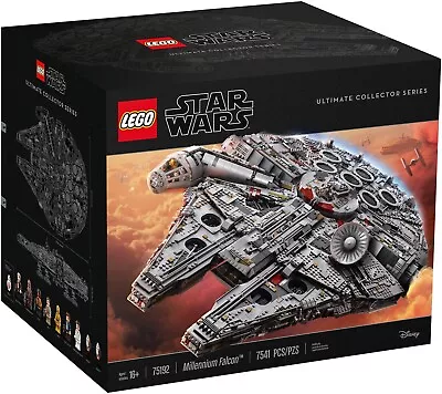 Buy Lego Star Wars  Millennium Falcon  Collector Set 75192 (age 16+) 7541 Pieces • 732.06£