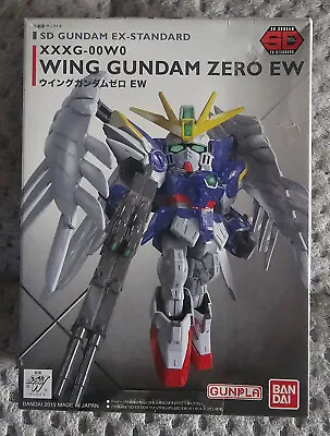 Buy SD Gundam EX-Standard XXXG-00W0 Wing Gundam Zero EW Plastic Model Kit • 12.99£