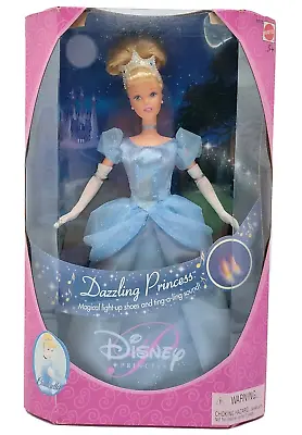 Buy Disney Dazzling Princess Cinderella Light Up Shoes Doll / Mattel 50572, NrfB • 83.15£