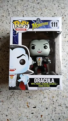 Buy Funko Pop Dracula 111 Universal Monsters Vampire Vaulted Rare Pop Protector WEAR • 119.87£