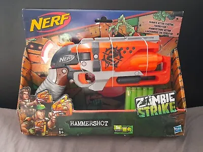 Buy Nerf ZombieStrike Hammershot Dart Blaster (please Read Description) • 20£