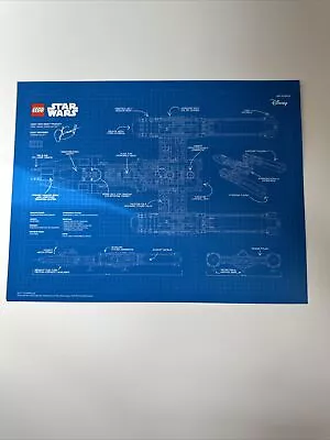Buy *RARE* LEGO Star Wars UCS Y-Wing 75181 Blueprint Poster (5005624) • 9.99£