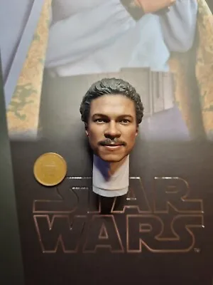 Buy Hot Toys Star Wars ESB Lando Calrissian MMS588 Head Sculpt Loose 1/6th Scale • 79.99£