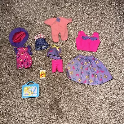 Buy Barbie Kelly Cute 'n Cool Fashions Assortment Of Outfits Mattel  1996  • 7.92£