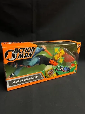 Buy Action Man  - Aqua Mission-  Unused -  Mam - Hasbro 2001 Boxed • 36£