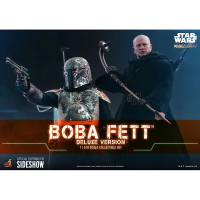 Buy Hot Toys Star Wars The Mandalorian Boba Fett Deluxe Version 1/6 Movie Masterpiece • 287.77£