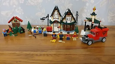 Buy Lego Winter Village Post Office 10222 & Limited Edition 40082 Set Christmas 2013 • 210£