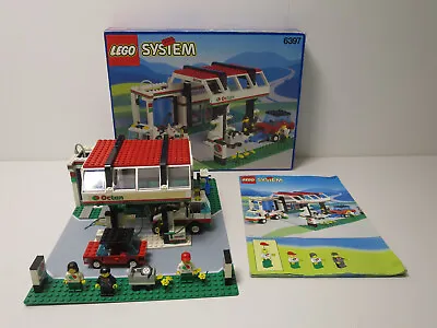 Buy (AH 1) LEGO 6397 Octan Gas Station With Original Packaging & BA 100% Complete Classic Town • 154.26£