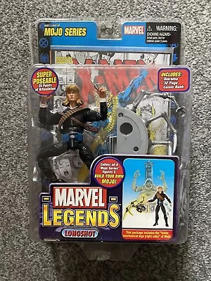 Buy ToyBiz - Marvel Legends Mojo BAF Series - Longshot Action Figure With Comic New • 15£