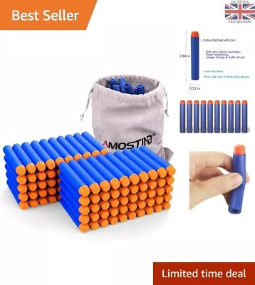 Buy 100PCS Refill Foam Darts For Nerf N-Strike Elite 2.0 Series ,Compatible With ... • 15.99£