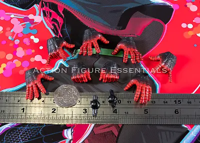 Buy Hot Toys Miles Morales MMS567 1/6 Figure Part Spider-Man Suit Hands & Wrist Pegs • 29.99£