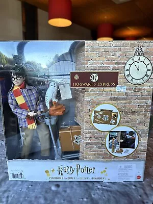 Buy Harry Potter Platform 9 3/4 Doll And Accessories Hedwig Mattel Figure • 20£