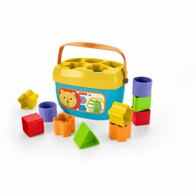 Buy Fisher-Price Baby's First Blocks, Baby Shape Sorter Toy, For 6 Months + • 17.99£