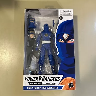 Buy Power Rangers Lightning Collection Ninja Blue Ranger Mighty Morphin 6” Figure • 19.99£