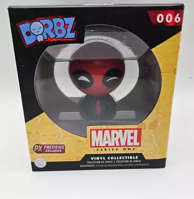 Buy Dorbz Marvel Series One #006 Deadpool Vinyl Collectble Px Previews Funko • 4.99£