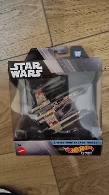 Buy Star Wars Hot Wheels Select Red 3 X Wing Fighter CHASE • 40£