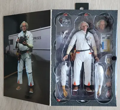 Buy Neca BACK TO THE FUTURE Science Doc Emmett Brown Deluxe Box Figure NEW ORIGINAL PACKAGING NEW!! • 44.35£