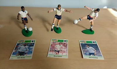 Buy Vintage 3 X Kenner Sportstars England Figures 1989/90 With Cards • 14.99£