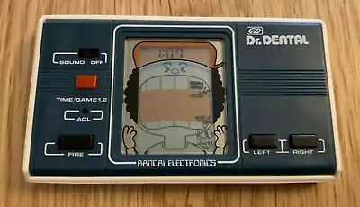 Buy Bandai Dr. Dental Vintage 1981 LCD Handheld Electronic Game -🤔Make An Offer🤔 • 250£