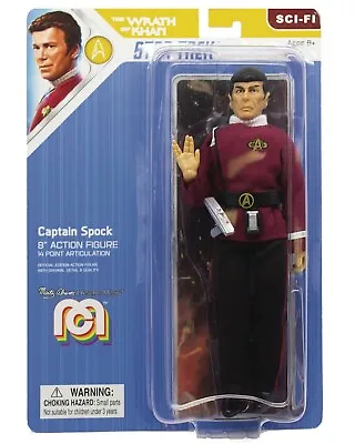 Buy Mego Star Trek CAPTAIN SPOCK 8  Action Figure 2019 Mego Corporation • 22.99£